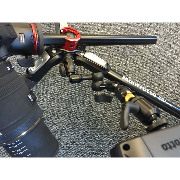 MANFROTTO stativsett MK055XPRO3-3W 3-veis aluminium.