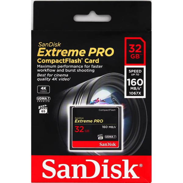 CF Extreme PRO 32GB 160/150MB/s