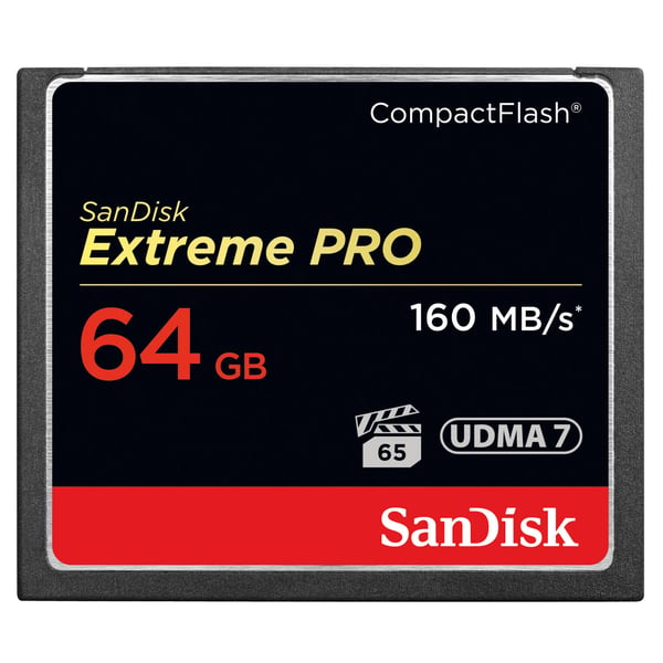Minneskort CF Extreme Pro 64GB 160MB/s UDMA7
