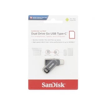 USB Dual Drive Go Ultra 32GB, USB-C & USB 3.1