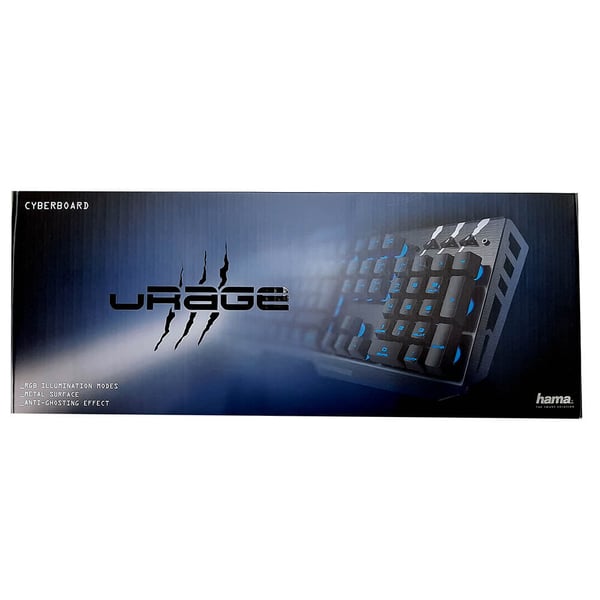 Gaming Keyboard Cyberboard Metal illuminated