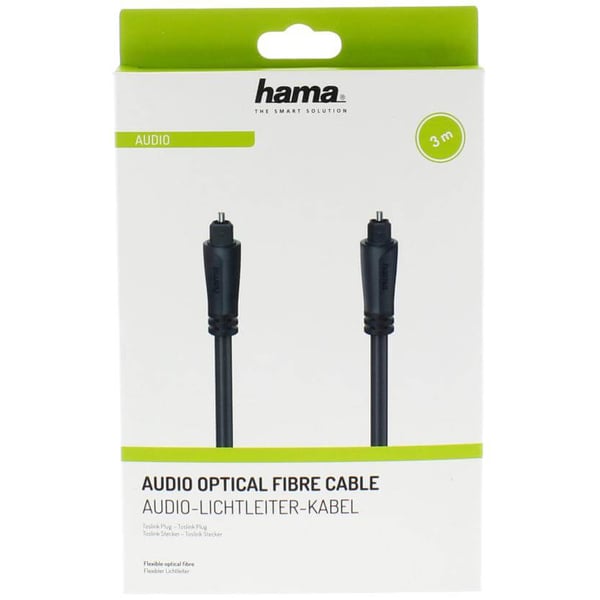 HAMA-kaapeli Audio Optinen Musta 3m