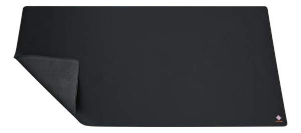 DMP440 XXL DESKMAT, 1200x600x4mm, stitched edges, black