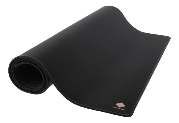DMP440 XXL DESKMAT, 1200x600x4mm, stitched edges, black
