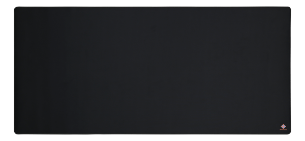 DMP440 XXL DESKMAT, 1200x600x4mm, stitched edges, black