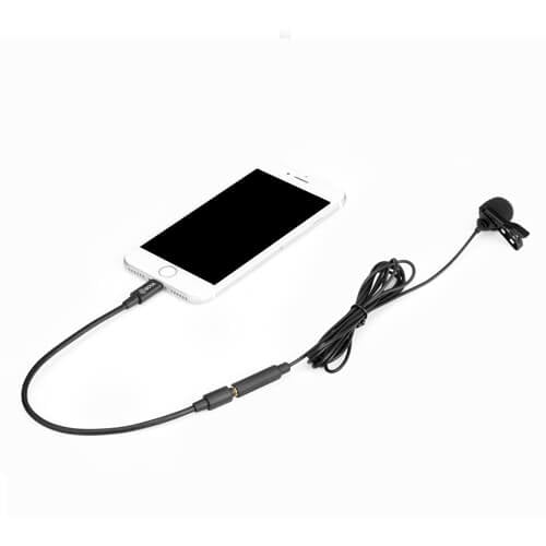 Mikrofon Lavalier  BY-M2 Lightning 6m