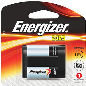 Batteri 2CR5 Lithium 1-pack