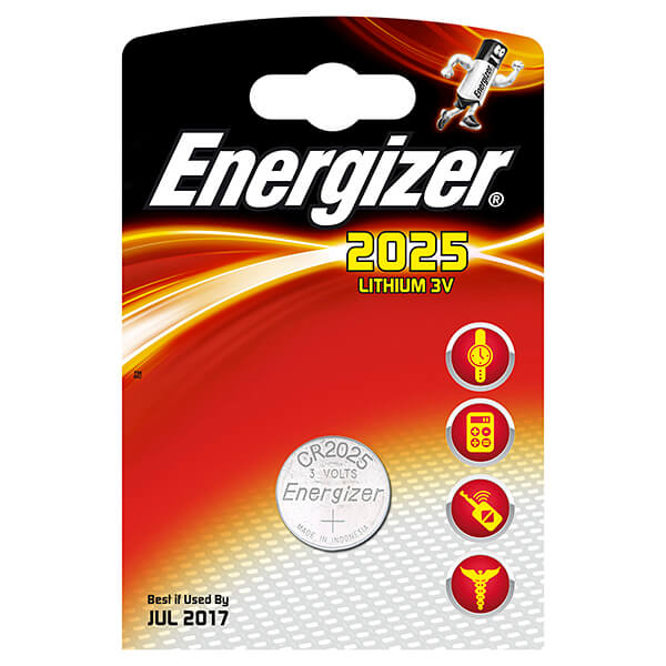 Batteri CR2025 Lithium 1-pack