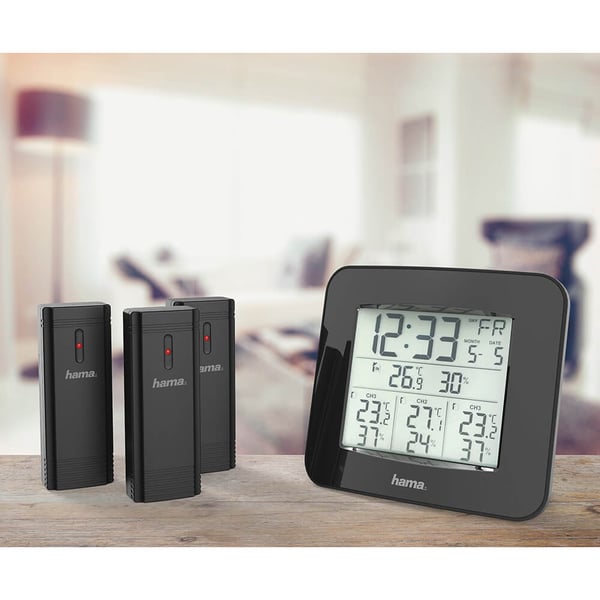 Vejrstation EWS-Trio 3x Sensor Sort