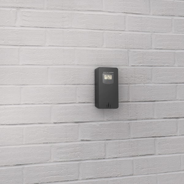 Vejrstation Premium Inkl. USB-ladning Sort