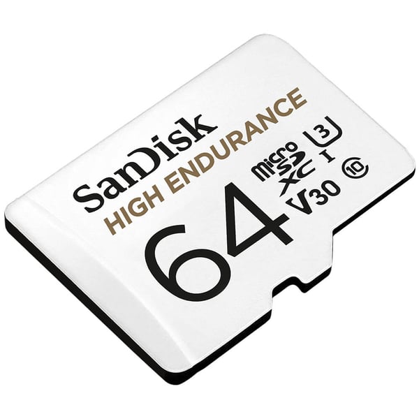 Minnekort MicroSDXC 64GB High Endurance med adap