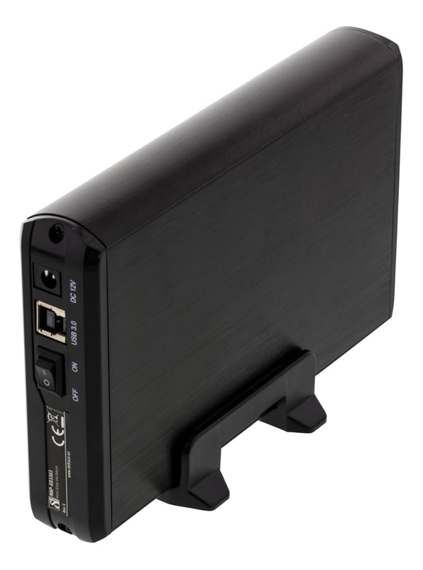 External cabinet for 1x 3.5" SATA hard drive, SATA 6Gb/s