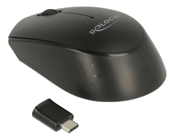 Optical 3-button mini mouse USB Type-C 2.4 GHz wireless