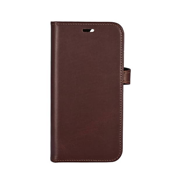 Wallet Læder iPhone 12/12 Pro Brun