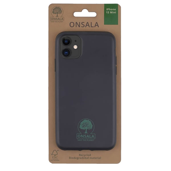 ECO Mobilcover iPhone 12 Mini Sort