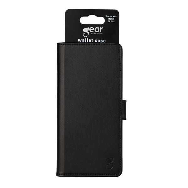 Lommebokdeksel Svart - Motorola G 5G Plus