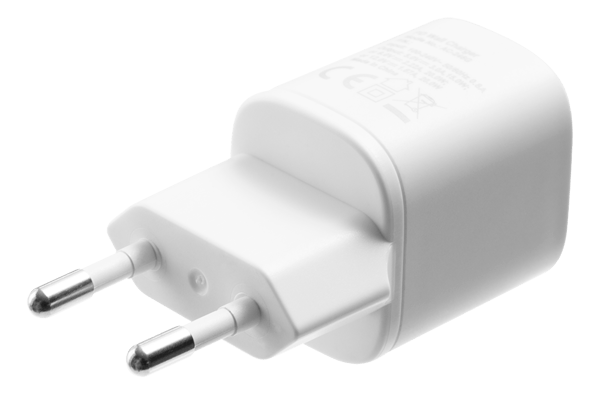 USB wall charger, USB-A, 2.4 A, incl. 1 m USB-A to Lightning