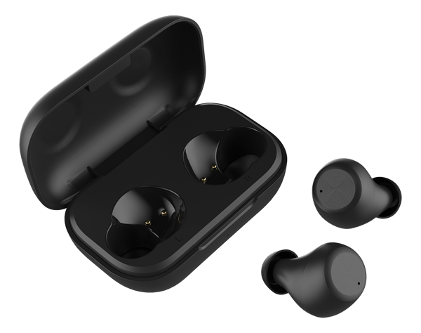 T210 TWS in-ear earbuds with charging case, TWS, black