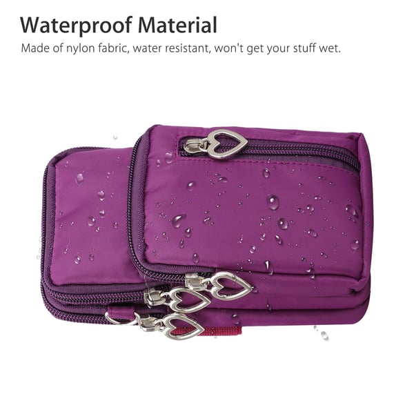 Olkalaukku kännykälle Purple