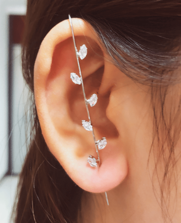 Ear Wrap Crawler korvakorut kukat 1 kpl