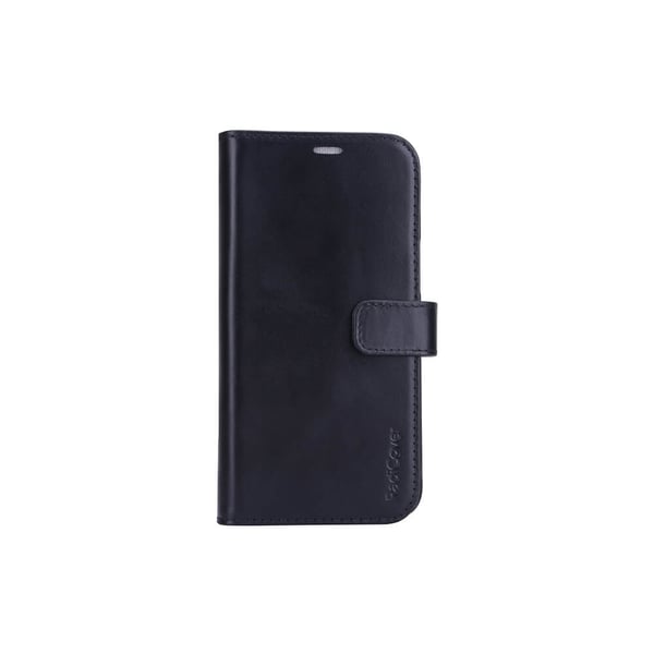 Lommebokveske iPhone 12 Pro Max Strålingsbeskyttelse 2in1 RFID Svart