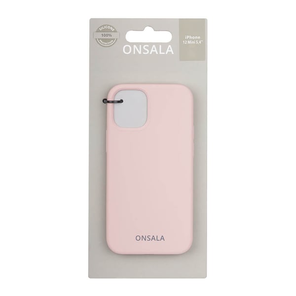 Mobilcover Silikone Sand Pink - iPhone 12 Mini