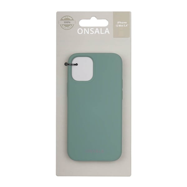 Mobilcover Silikone Pine Green - iPhone 12 Mini
