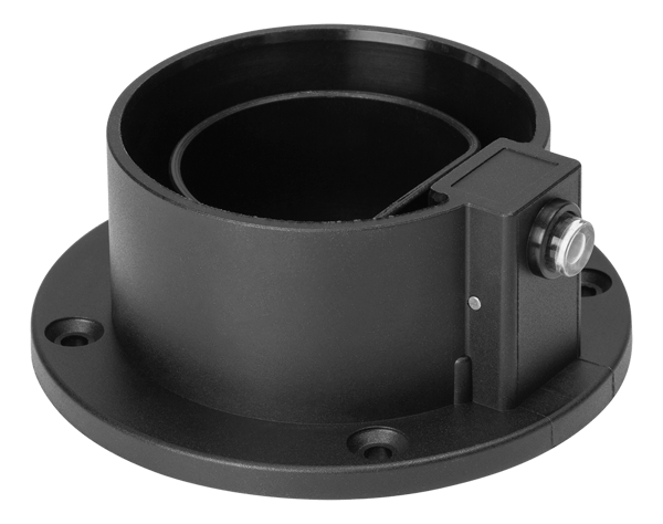 Wall bracket Type 2 charging connector black