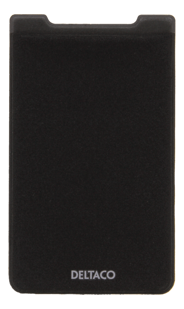Adhesive credit card holder, RFID blocking, 3M adhesive