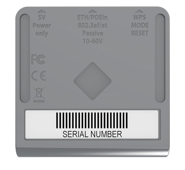 MAP lite Tiny MIMO Access point, PoE, MicroUSB, white