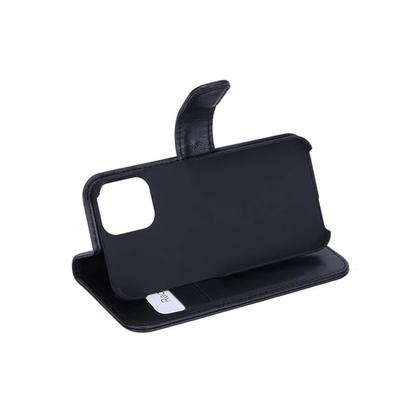 Lompakko iPhone 12 Mini Säteilysuojattu Flipcover RFID Musta