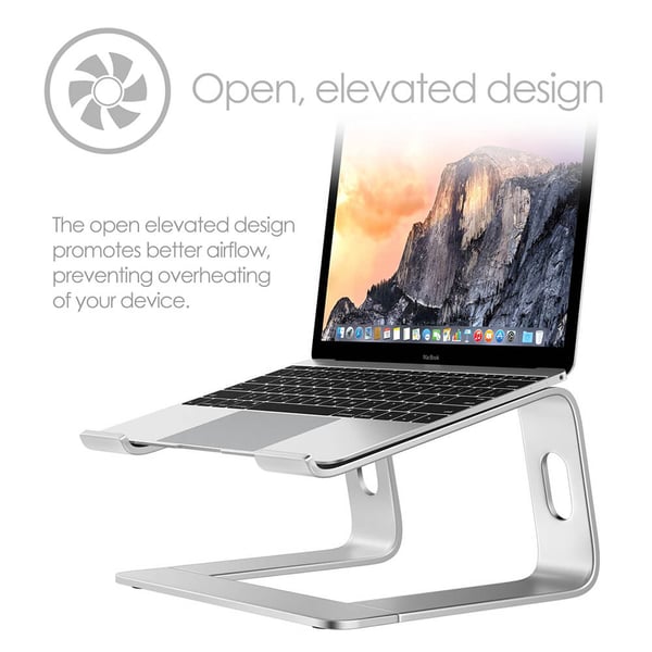 Laptopstativ Supreme Pro Aluminium Sølv