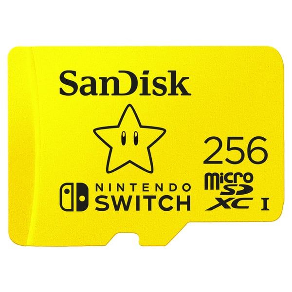 MicroSDXC Nintendo Switch 256GB UHS-I,100/90
