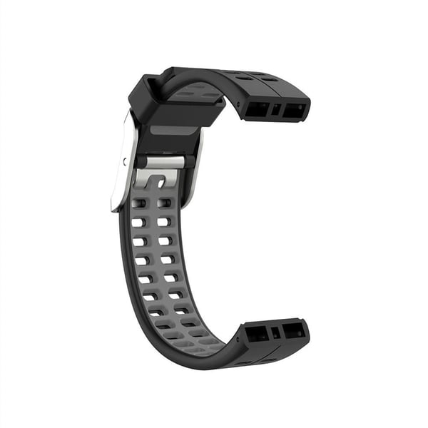 Polar V800 rannekoru silikoni musta/harmaa