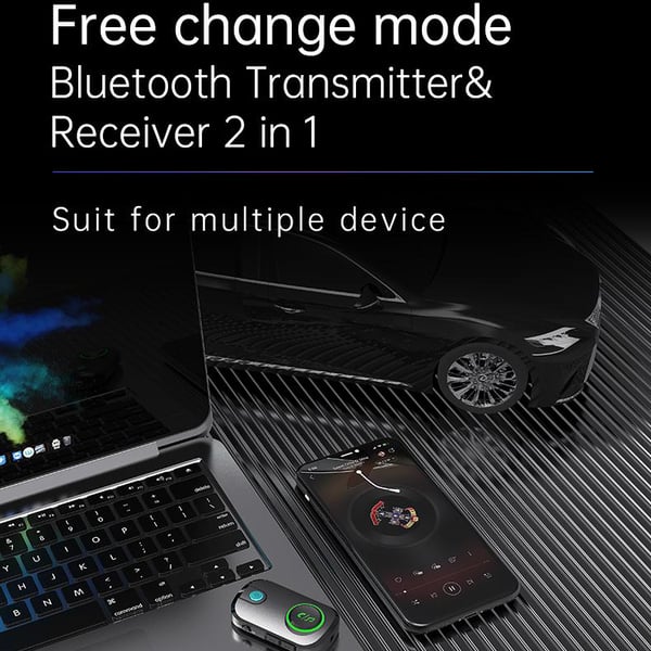 Bluetooth trådløs sender / modtager håndfri AUX