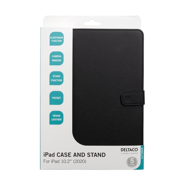 iPad 10.2" 7/8/9 gen (2019/2020/2021) case, vegan leather