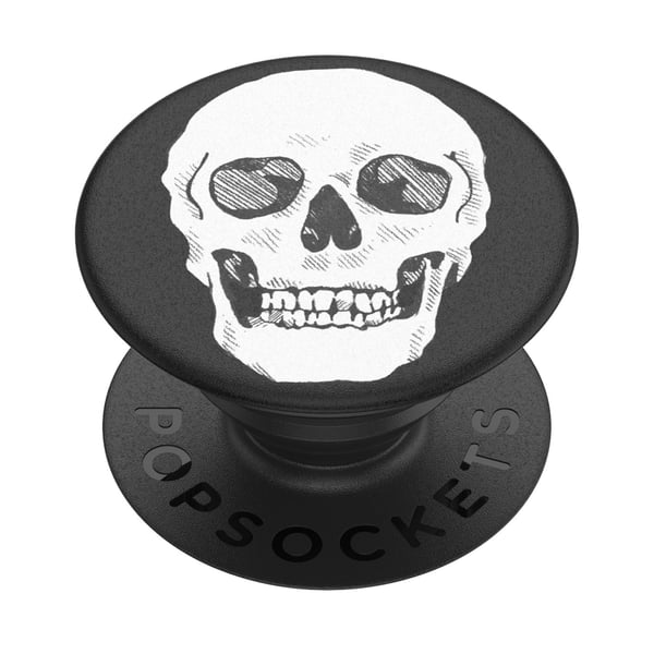 Shaky Bones White Avtagbart Grip med Stativfunksjon