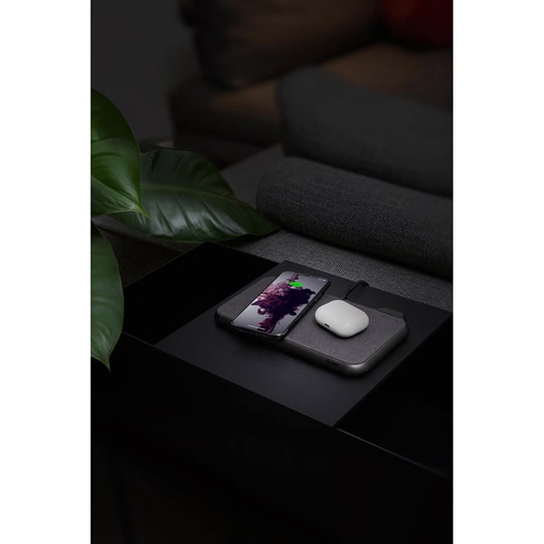 Dual Bordlader  QI Liberty 16 coils  2x15W Fabric Surface (Apple & Samsung QC)