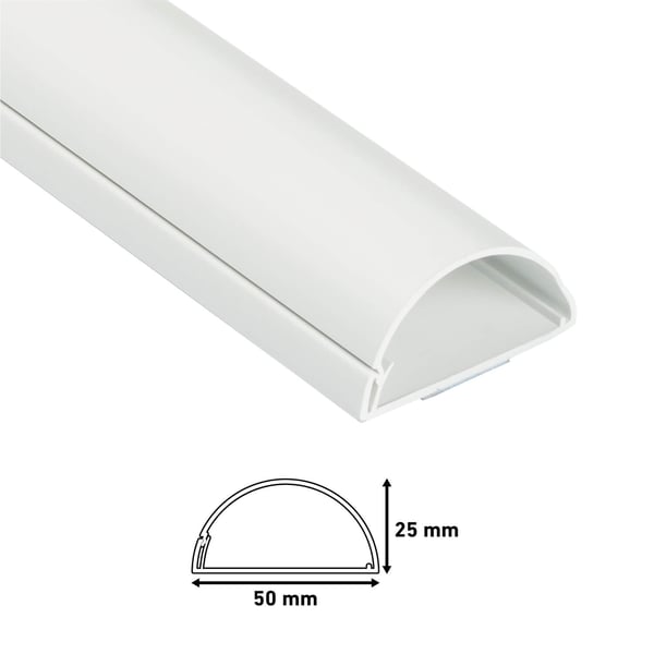 Kabelkanal Kit 50x25mm 1x Kabelkanal 1.0m