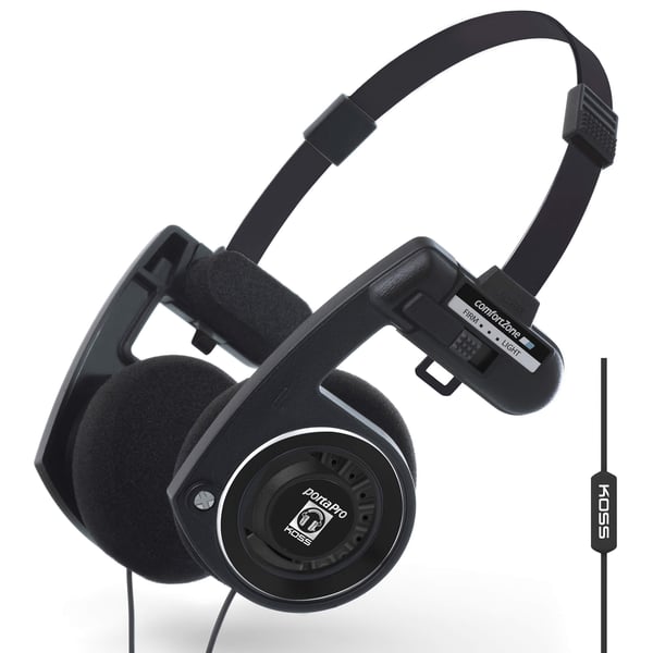 Hovedtelefon Porta Pro 3.0 On-Ear Remote Dark Master Mic