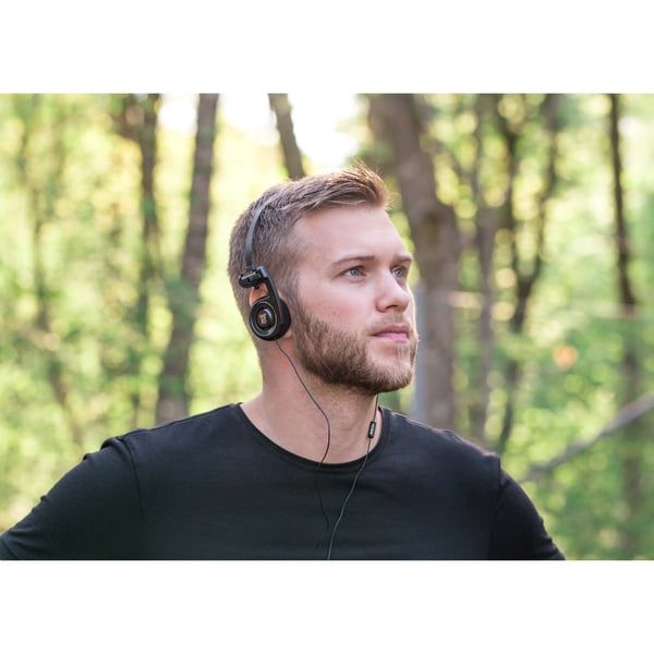 Hörlur PortaPro 3.0 On-Ear Mic Remote Dark Master