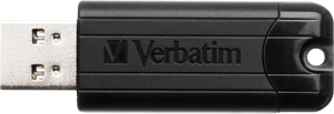 PinStripe 256GB USB Drive USB 3.0 retractable design black