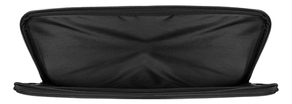 Laptop sleeve, for laptops up to 12", polyester, black
