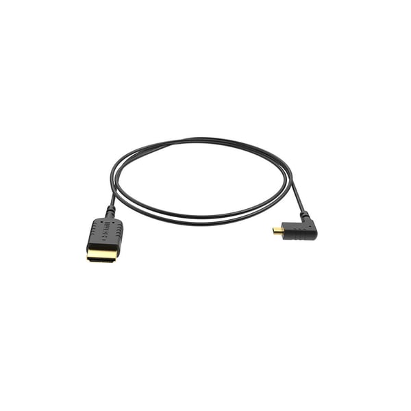 8SINN-kaapeli Micro HDMI-HDMI kulma erittäin ohut 40 cm