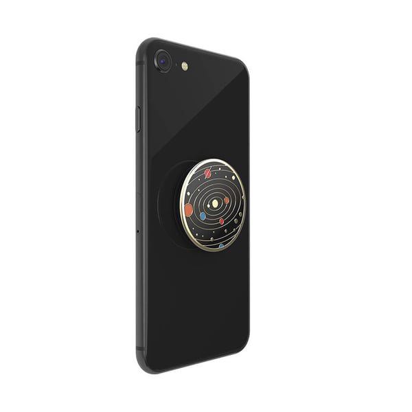 Enamel Solar flare Black  Avtagbart Grip med stativfunksjon Premium