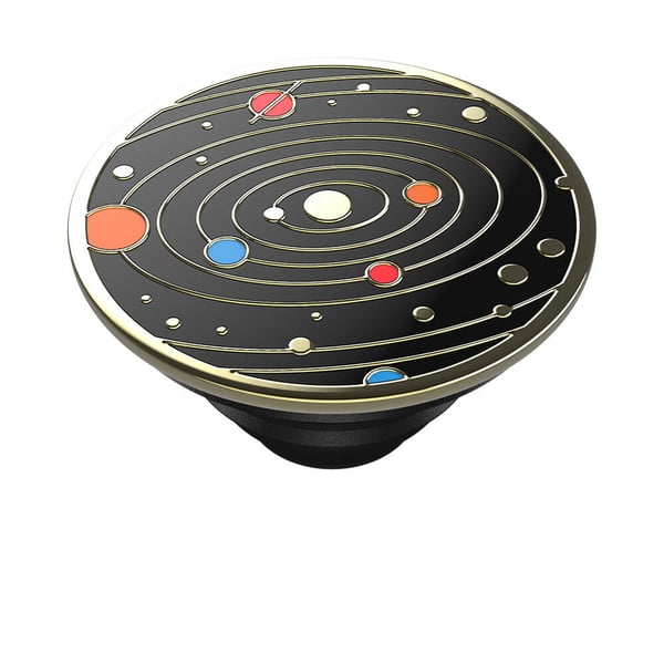 Enamel Solar flare Black  Avtagbart Grip med stativfunksjon Premium