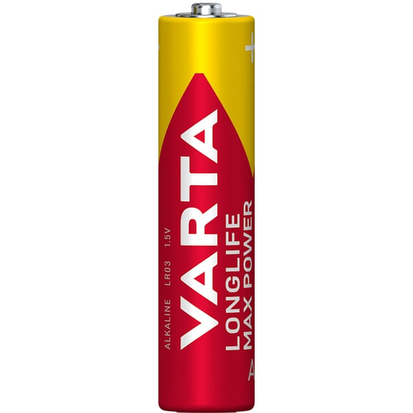 Longlife Max Power AAA / LR03-batterier, 4-pakning