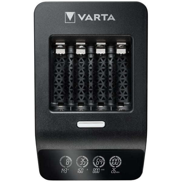 Batterilader LCD Ultrahurtiglader AA/AAA inkl. 4xAA