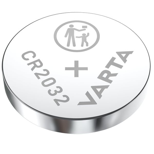 CR2032 3V litiumknappcellebatteri 2-pakning