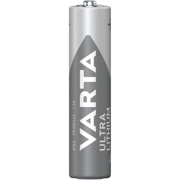 Ultra Lithium AAA / LR03 batteri 4-pakning
